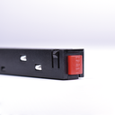 Straight connection connector for magnetic rails 20mm