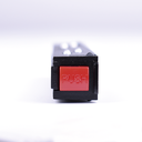 Straight connection connector for magnetic rails 20mm