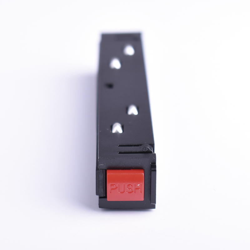 Straight connection connector for magnetic rails 20mm
