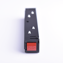 Straight connection connector for magnetic rails 20mm