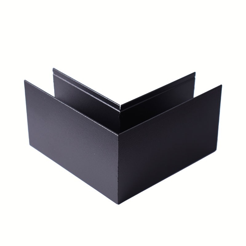 L-joint for surface magnetic rails 20mm - Horizontal