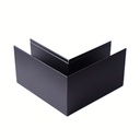L-joint for surface magnetic rails 20mm - Horizontal
