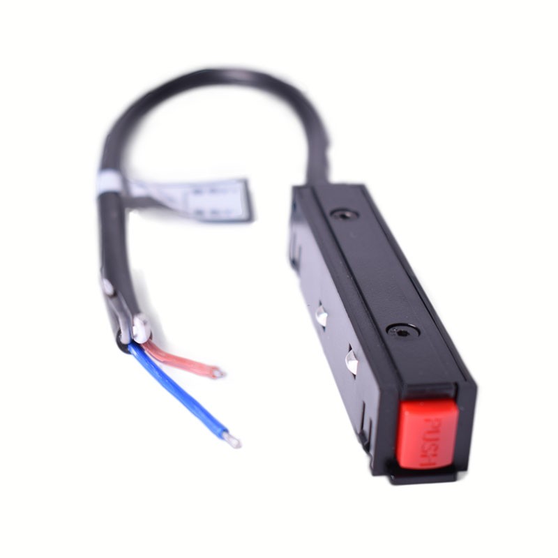 Starter connector with cable for magnetic rail - 48V