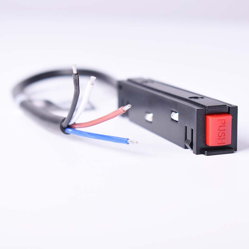 Starter connector with cable for magnetic rail - 48V