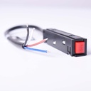 Starter connector with cable for magnetic rail - 48V