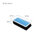 "SMART Blue Skylight" LED Panel - Sky effect - Daylight - 50W - 60x30cm