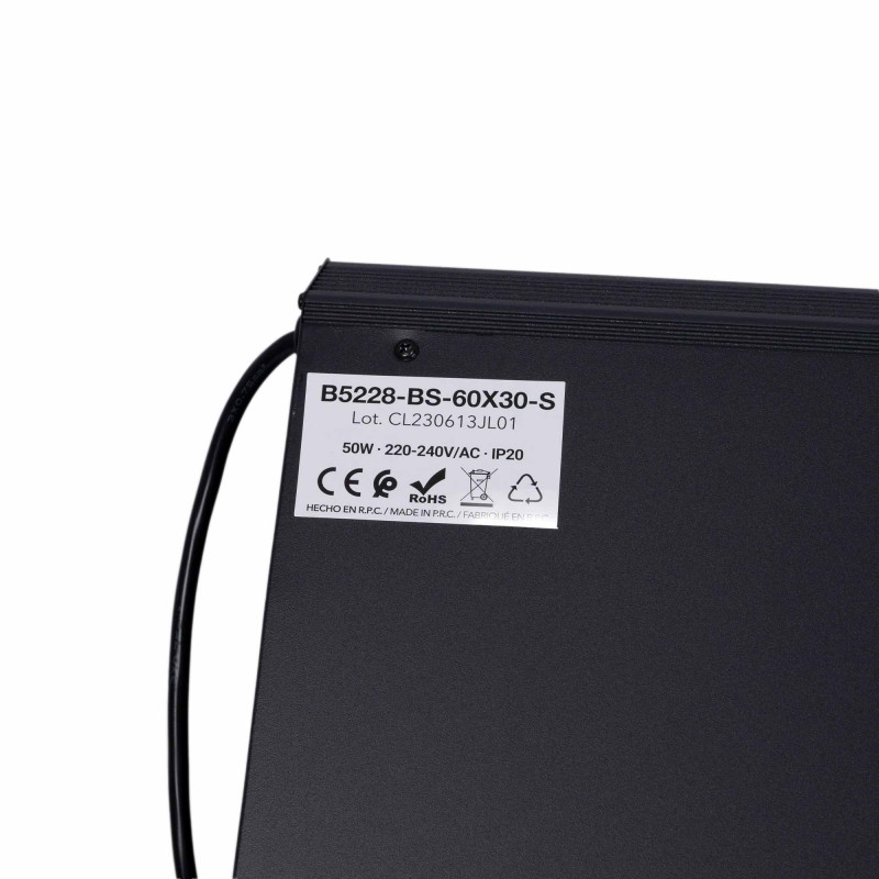 "SMART Blue Skylight" LED Panel - Sky effect - Daylight - 50W - 60x30cm