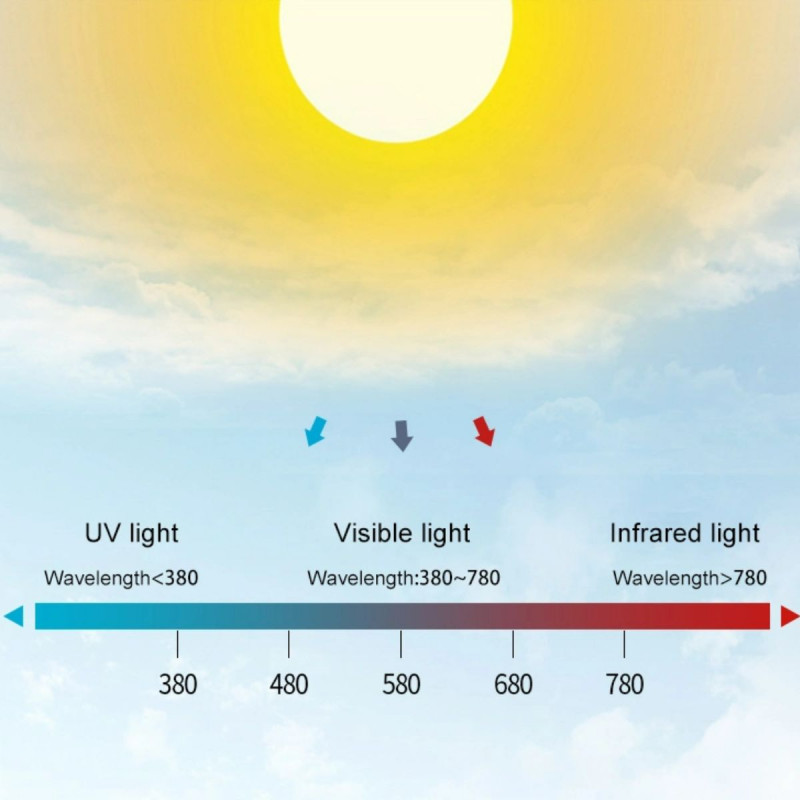 "SMART Blue Skylight" LED Panel - Sky effect - Daylight - 50W - 60x30cm