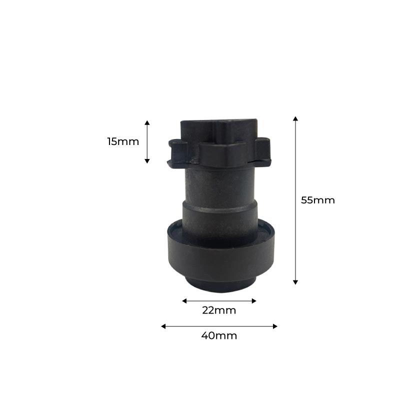 E27 Lampholder for Flat Cable Wreath IP44