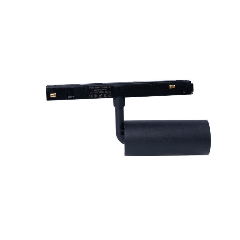Magnetic track LED spotlight - 48V - 10W - DALI-2 dimmable - Black