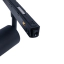 Magnetic track LED spotlight - 48V - 10W - DALI-2 dimmable - Black