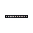 Magnetic linear track light 48V - CCT - 12W - DALI-2 dimming - UGR18