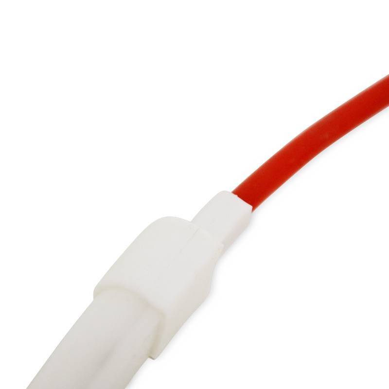 Flexible LED neon 24V DC - 12x12mm - 10 meters - Complete kit - 180 LED/m - 12W/m - IP65 - Vertical curvature