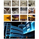 Néon LED Flexible 24V DC - 16x9mm - 5 meters - 11W/m - IP65 - Side curvature