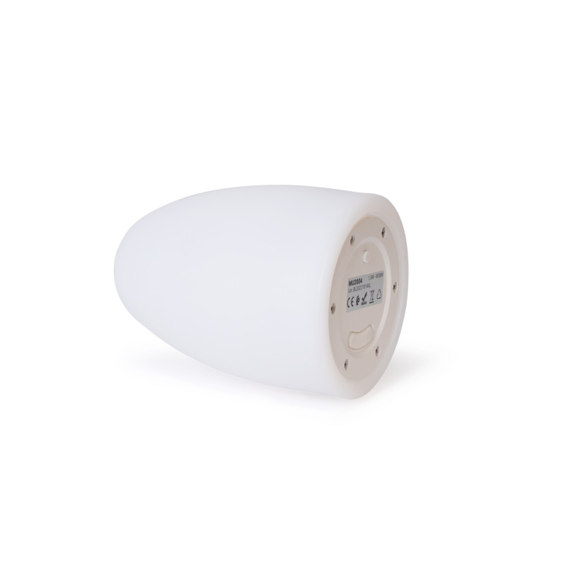 RGBW 1,5W Outdoor table lamp - Rechargeable - White resin - IP65