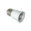 E27 to E27 thread extender adaptor