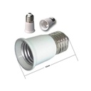 E27 to E27 thread extender adaptor