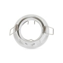 Round tilting downlight ring for GU10 / MR16 bulb - Cutout Ø72 mm