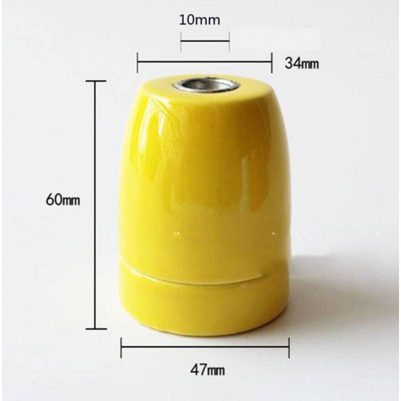 Ceramic socket E27