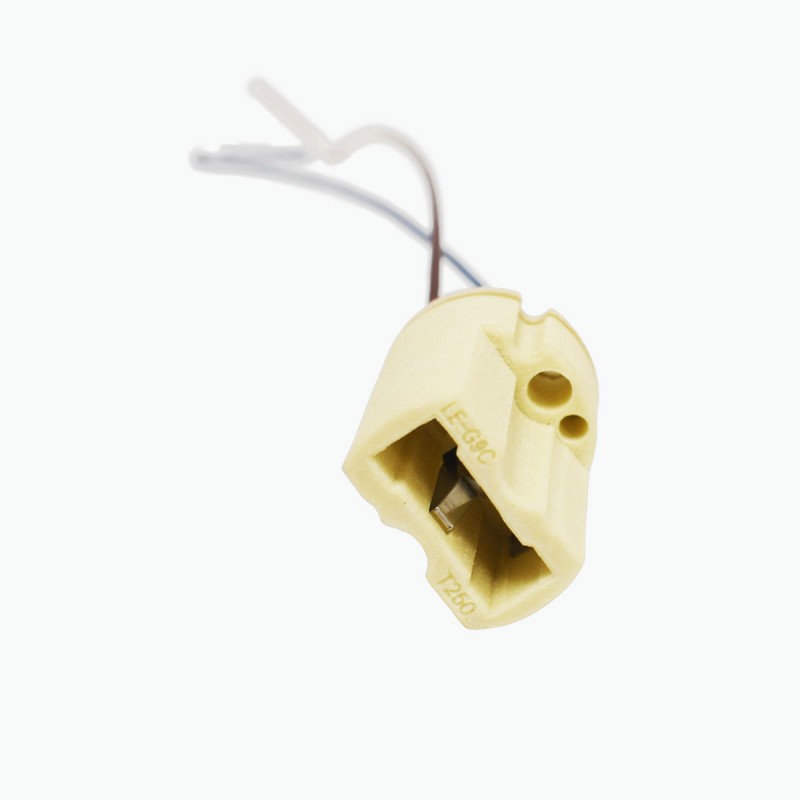 Pre-wired G9 socket 230V-AC