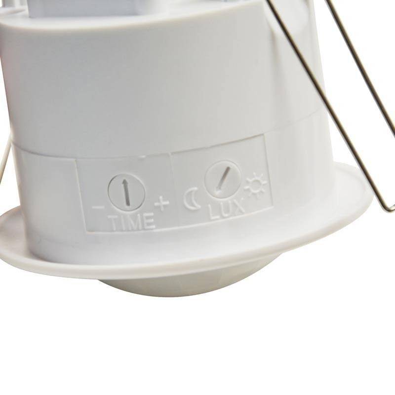 Recessed motion sensor 360º IP20