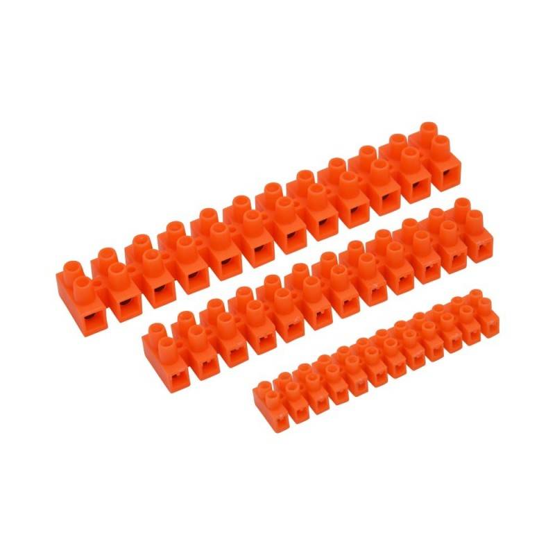 Electrical terminal strip 12 contacts - Different sizes