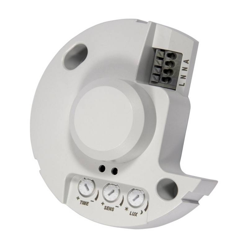 Microwave motion sensor for ceiling 360º IP20