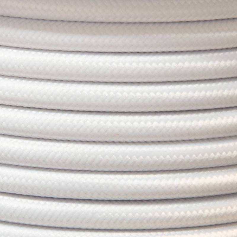 Nordic style colored textile electric cable 2x0.75