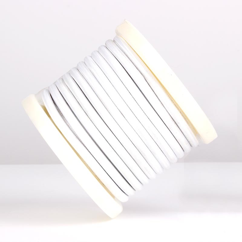 Nordic style colored textile electric cable 2x0.75