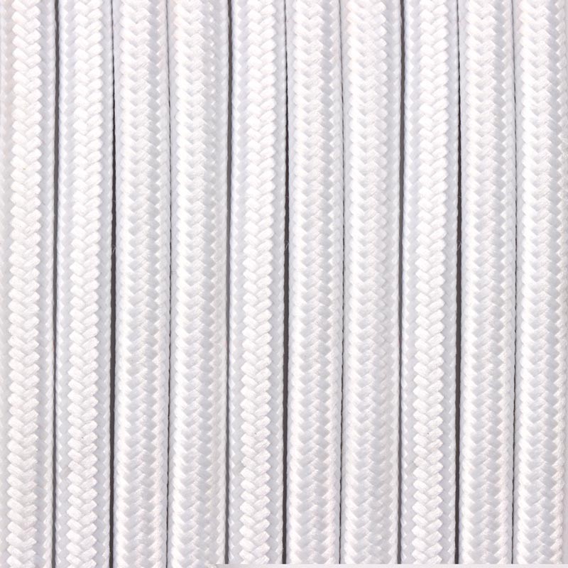 Nordic style colored textile electric cable 2x0.75