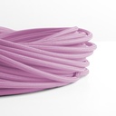 Nordic style colored textile electric cable 2x0.75