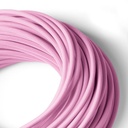 Nordic style colored textile electric cable 2x0.75