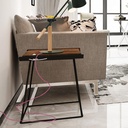 Nordic style colored textile electric cable 2x0.75