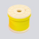 Decorative textile electric cable 2x0.75 fluorescent colors