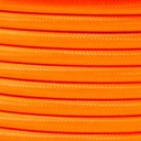 Decorative textile electric cable 2x0.75 fluorescent colors