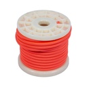 Decorative textile electric cable 2x0.75 fluorescent colors