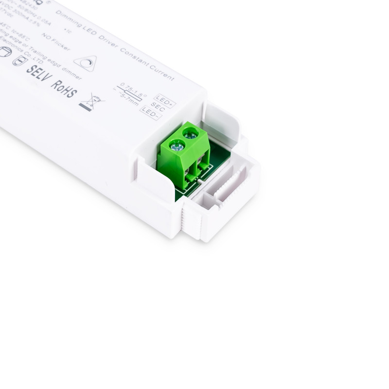 TRIAC dimmable driver - 12-24V DC - 300mA - 6W
