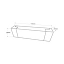 TRIAC dimmable driver - 12-24V DC - 300mA - 6W