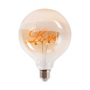 Decorative filament bulb "LOVE" - E27 G125 - 4W - 2200K