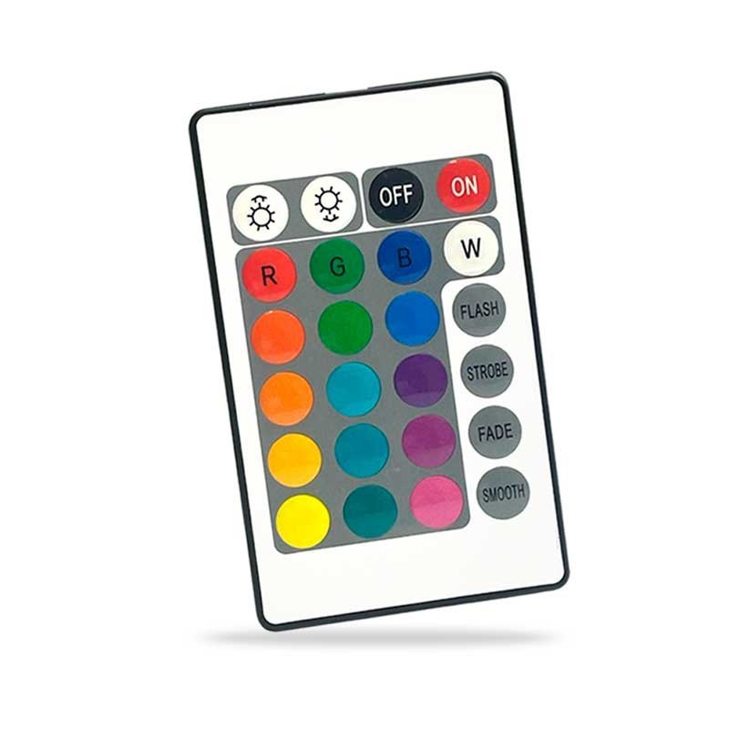RGB LED Strip Controller 2 Amp per channel, IR Remote Control 24 Keys