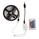 RGB LED Strip Controller 2 Amp per channel, IR Remote Control 24 Keys