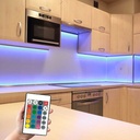 RGB LED Strip Controller 2 Amp per channel, IR Remote Control 24 Keys