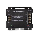 Controller / dimmer with RF touch control for single-color strip 12/24V 18A