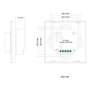 Single-color dimmable RF rotary switch for LED lighting - SUNRICHER - Easy RF