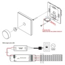 Single-color dimmable RF rotary switch for LED lighting - SUNRICHER - Easy RF