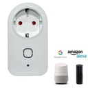 Smart plug socket with WiFi connection - Google Home / ALEXA