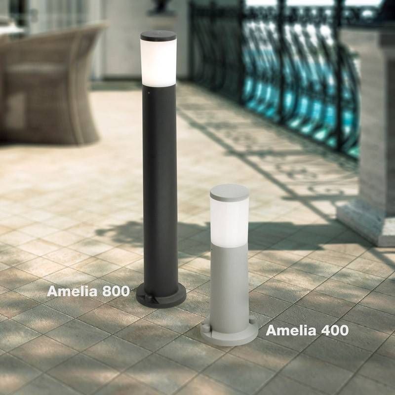 FUMAGALLI LED Bollard "Amelia 400" - 8.5W - CCT