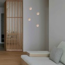Recessed wall light "MUR" plaster circle - Ø 15cm - GU10 - Trimless/ Integration