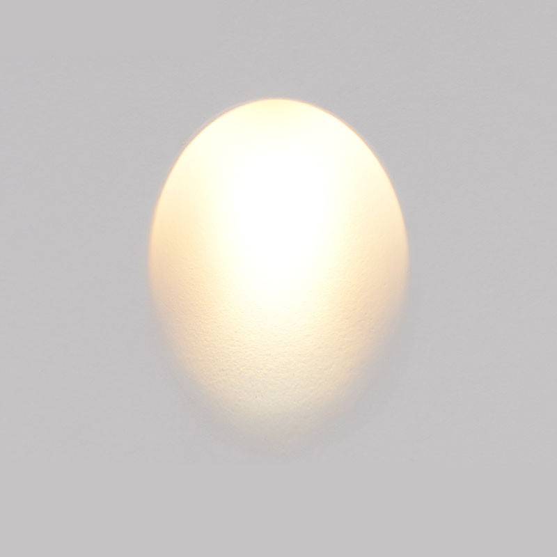 Recessed plaster wall light "Olive" - Trimless / integration