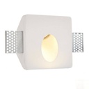 Recessed plaster wall light "Olive" - Trimless / integration